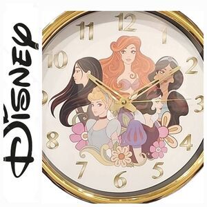 Disney Princess Amalog Wall Clock